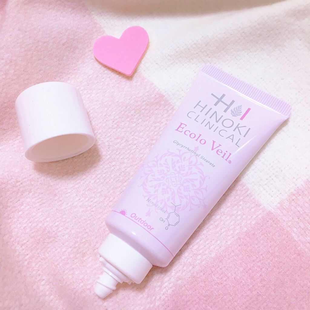 エコロヴェール/ヒノキ肌粧品/日焼け止めクリームを使ったクチコミ（1枚目）