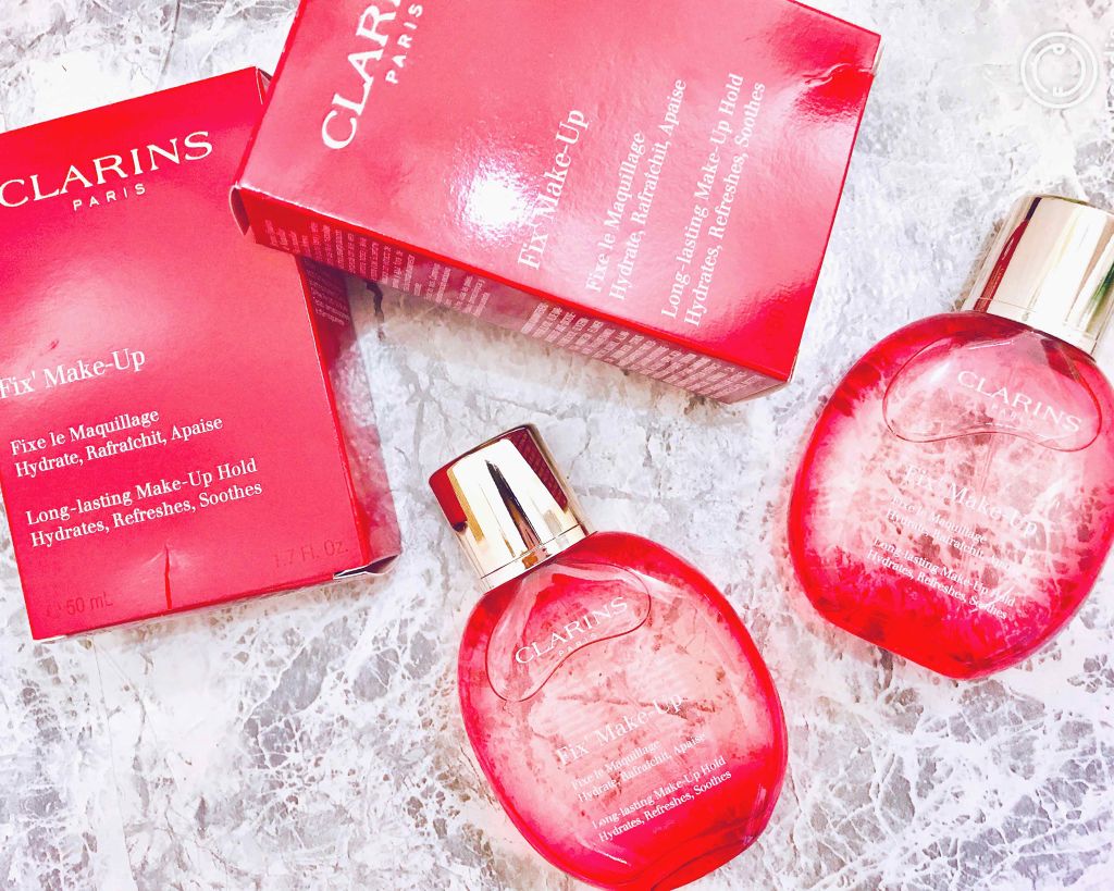 フィックス メイクアップ/CLARINS/ミスト状化粧水を使ったクチコミ(1枚目)