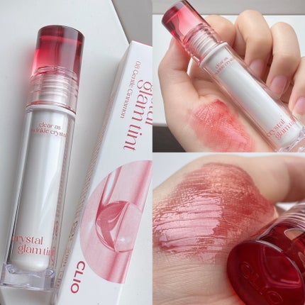 クリスタル グラム ティント 08 GENTLE CINNAMON/CLIO/リップティントを使ったクチコミ(3枚目)