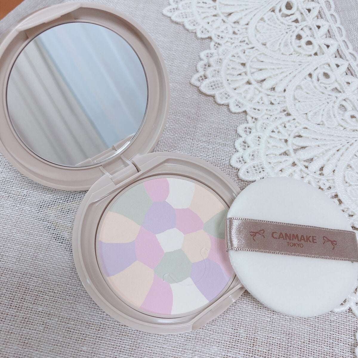 マシュマロフィニッシュパウダー ~Abloom~/キャンメイク/プレストパウダーを使ったクチコミ(2枚目)