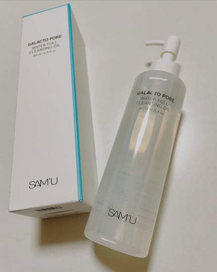 ガラクトポアウォーターフルクレンジングオイル/SAM'U/オイルクレンジングを使ったクチコミ(4枚目)