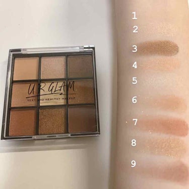 UR GLAM　BLOOMING EYE COLOR PALETTE/U R GLAM/アイシャドウパレットを使ったクチコミ（1枚目）