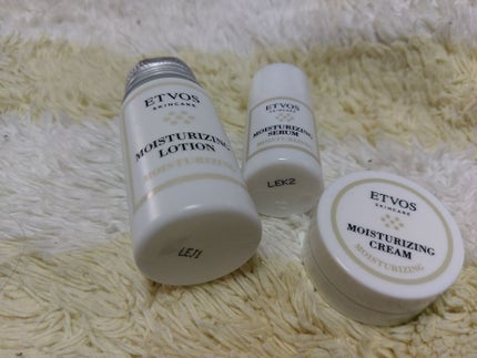モイスチャーライン トラベルセット/エトヴォス/トライアルキットを使ったクチコミ(1枚目)