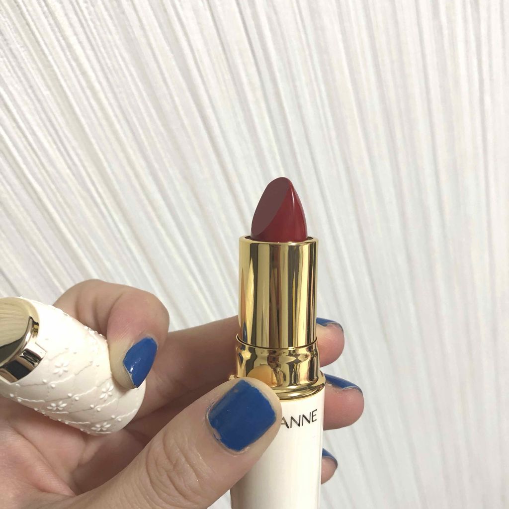 ラスティング リップカラーN 406 レッド系/CEZANNE/口紅を使ったクチコミ（3枚目）