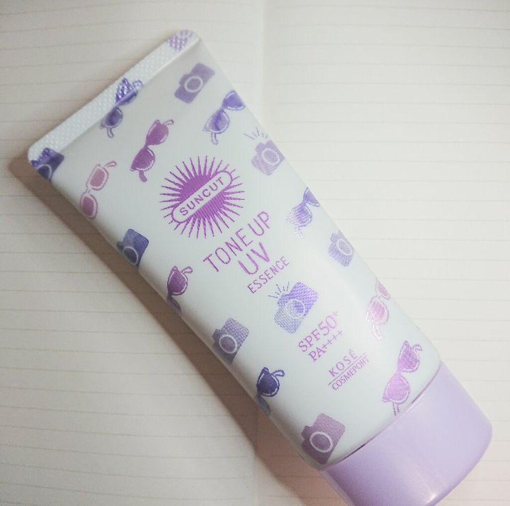 トーンアップUV エッセンス/サンカット®/日焼け止めローションを使ったクチコミ(1枚目)