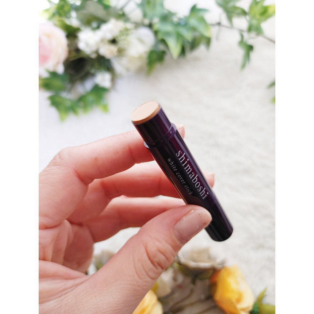 ホワイトカバースティック/shimaboshi/化粧下地を使ったクチコミ(3枚目)
