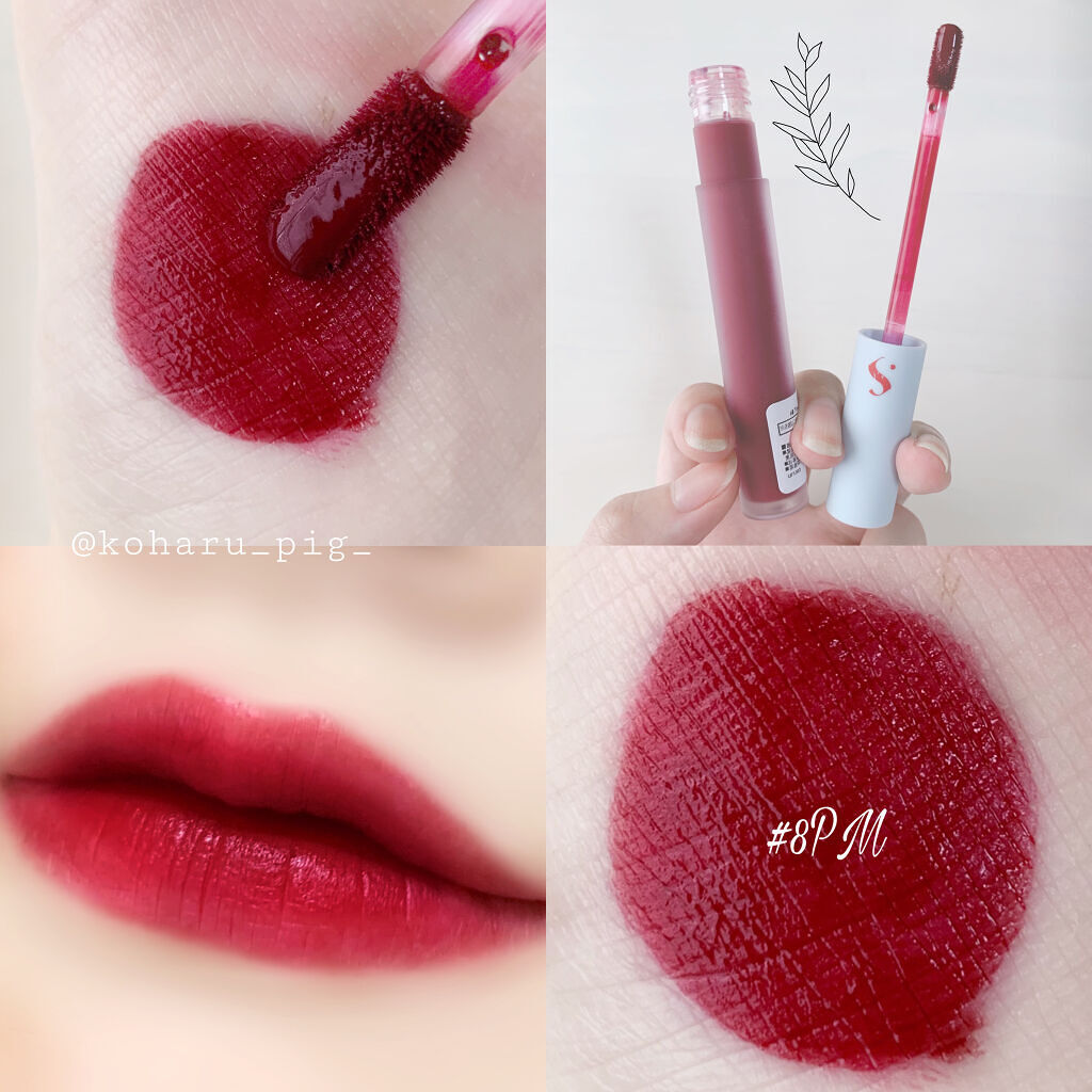 オールタイム ムード ベルベットティント サマータイムエディション/saat insight/リップティントを使ったクチコミ（1枚目）