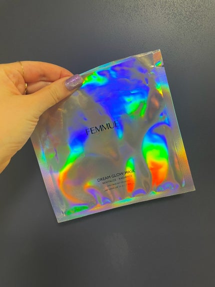ドリームグロウマスク RR(透明感・キメ) 32ml×6枚入/FEMMUE/シートマスク・パックを使ったクチコミ(1枚目)