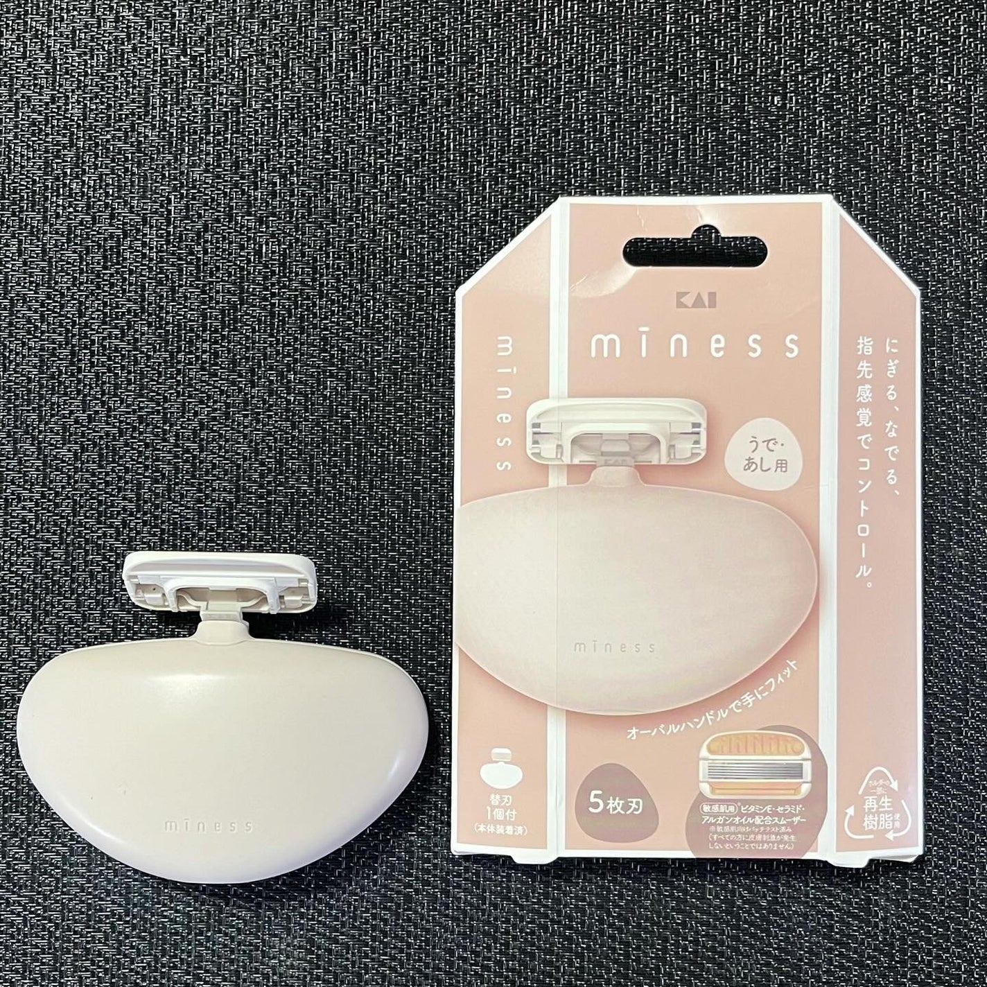 miness ボディ用カミソリ 替刃2個付/貝印/シェーバーを使ったクチコミ(6枚目)