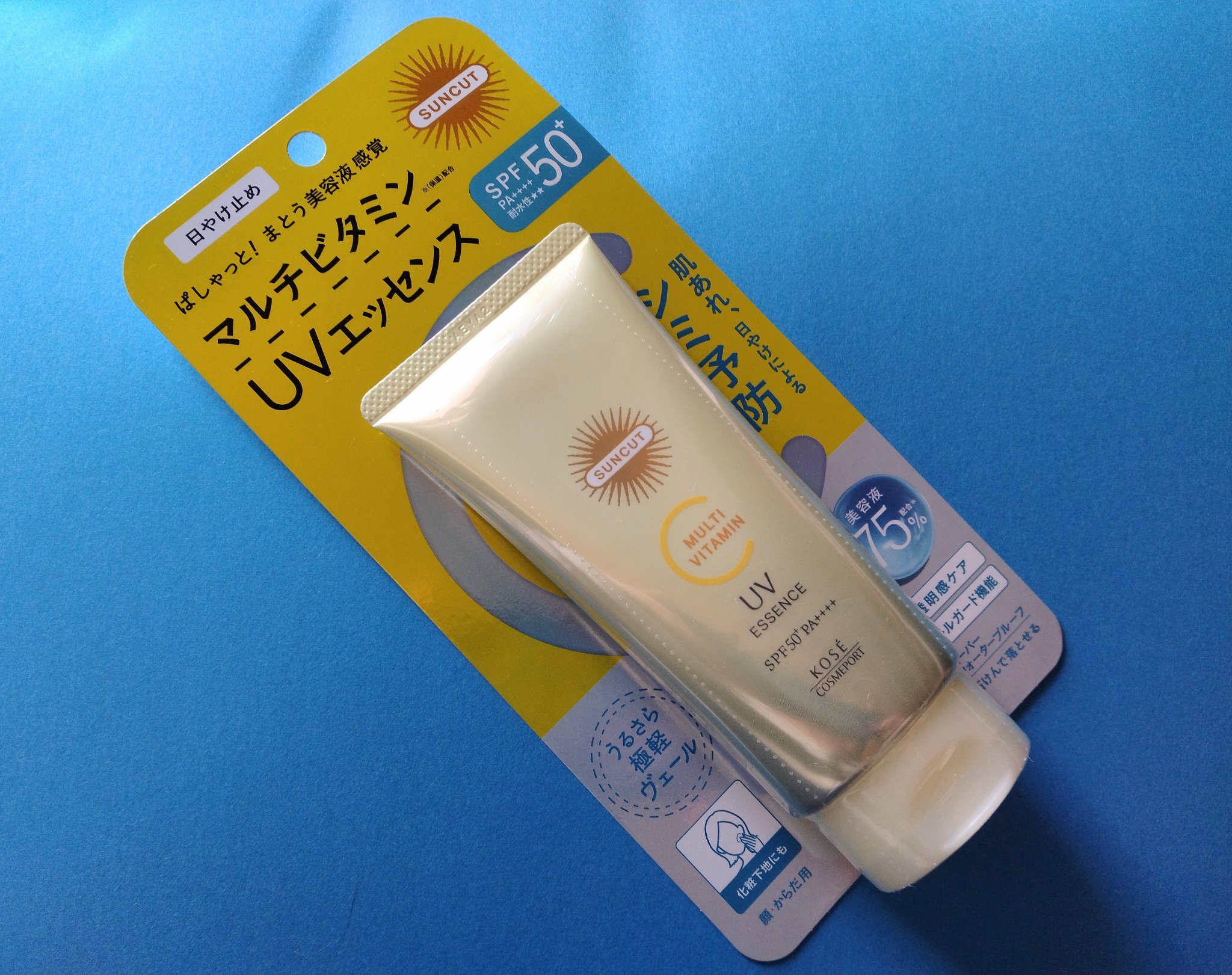 サンカットR マルチビタミンUV エッセンス/サンカット®/日焼け止めクリームを使ったクチコミ（2枚目）