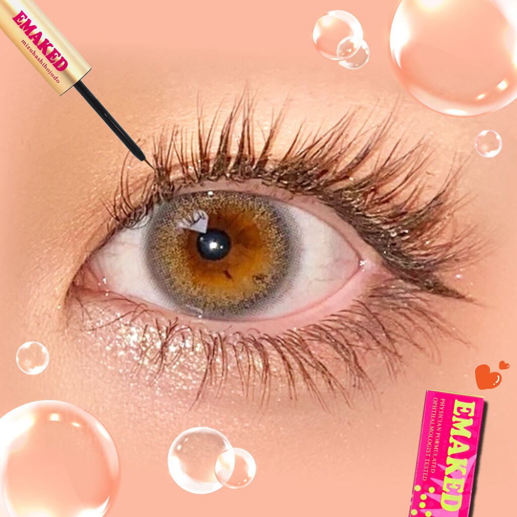 EMAKED(エマーキット)/水橋保寿堂製薬/まつげ美容液を使ったクチコミ(1枚目)