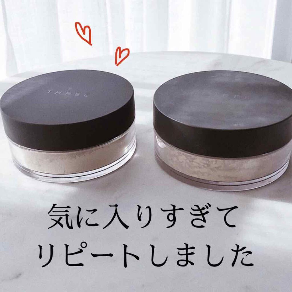アルティメイトダイアフェネス ルースパウダー/THREE/ルースパウダーを使ったクチコミ(4枚目)