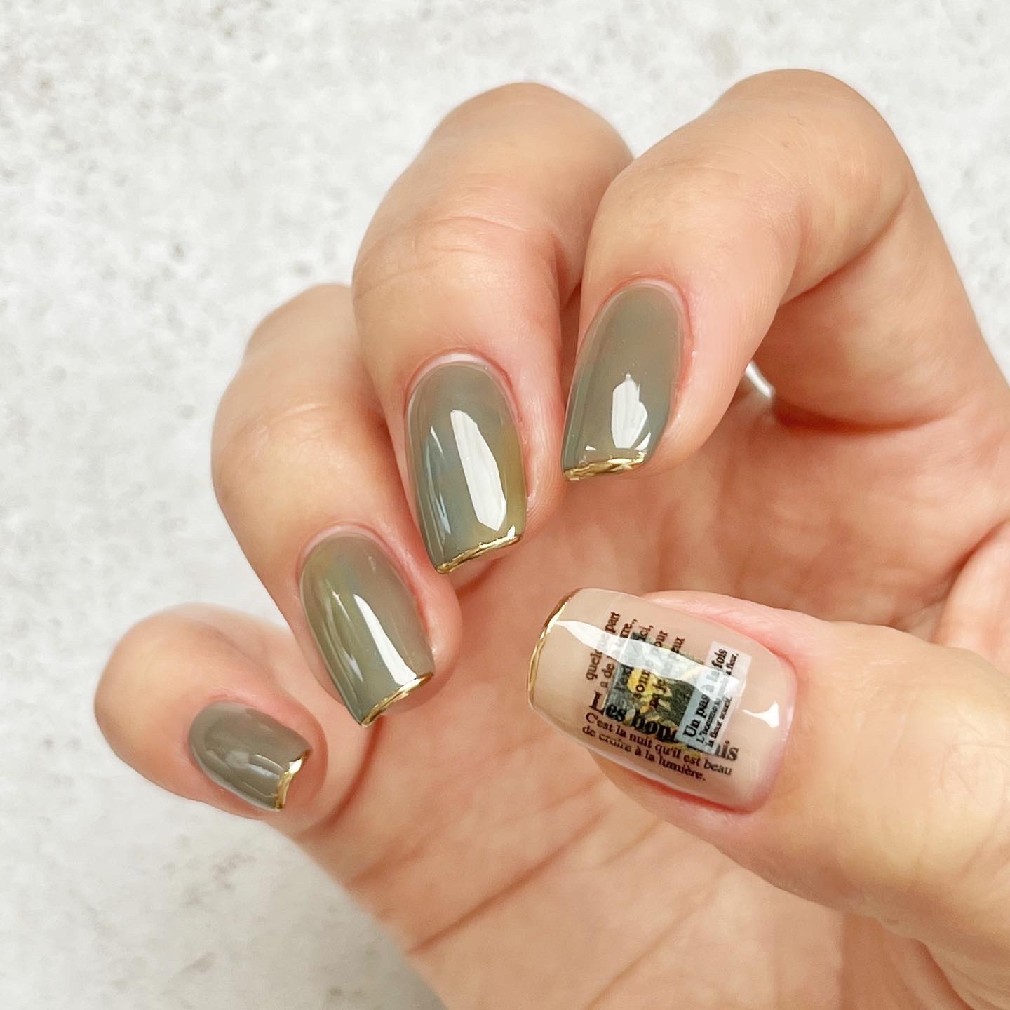 ミラーパウダー  /ネイルパフェ/ネイル用品を使ったクチコミ（3枚目）