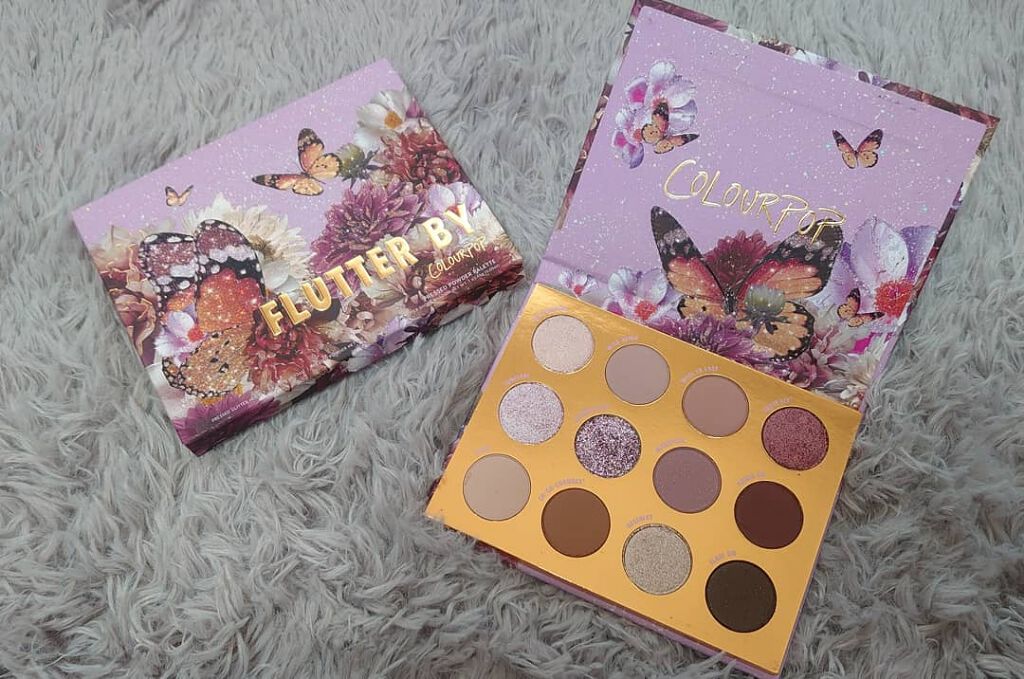 FLUTTER BY/ColourPop/アイシャドウパレットを使ったクチコミ（1枚目）