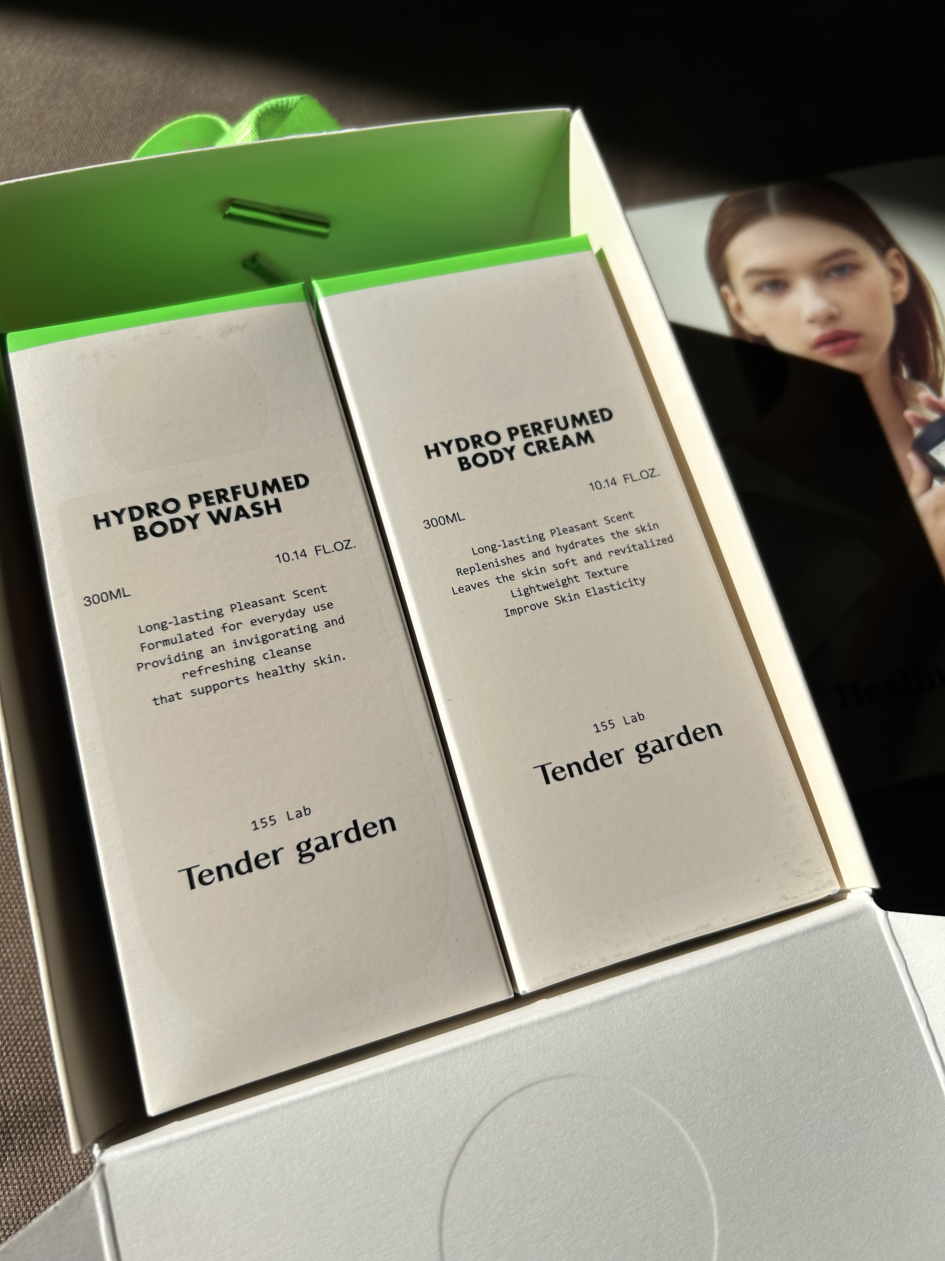 ハイドロパフュームドボディウォッシュ/Tender garden/ボディソープを使ったクチコミ（3枚目）