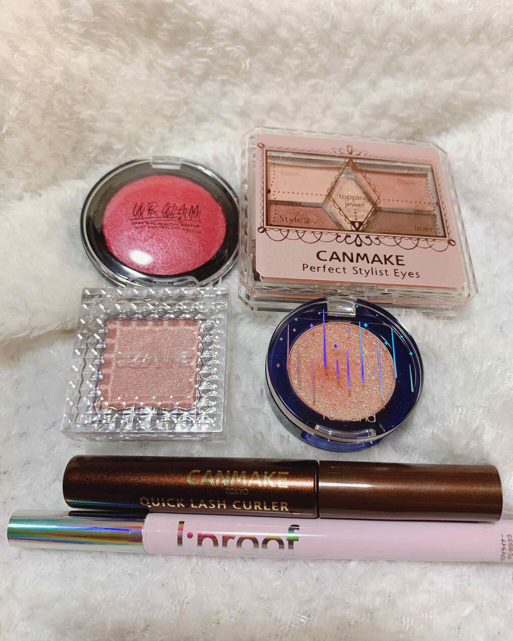 グリッター シャドウ カラー/rom&nd/グリッターを使ったクチコミ（2枚目）