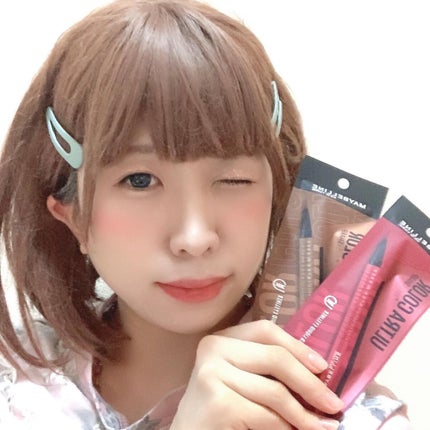 ウルトラカラー アイライナー/MAYBELLINE NEW YORK/リキッドアイライナーを使ったクチコミ(2枚目)