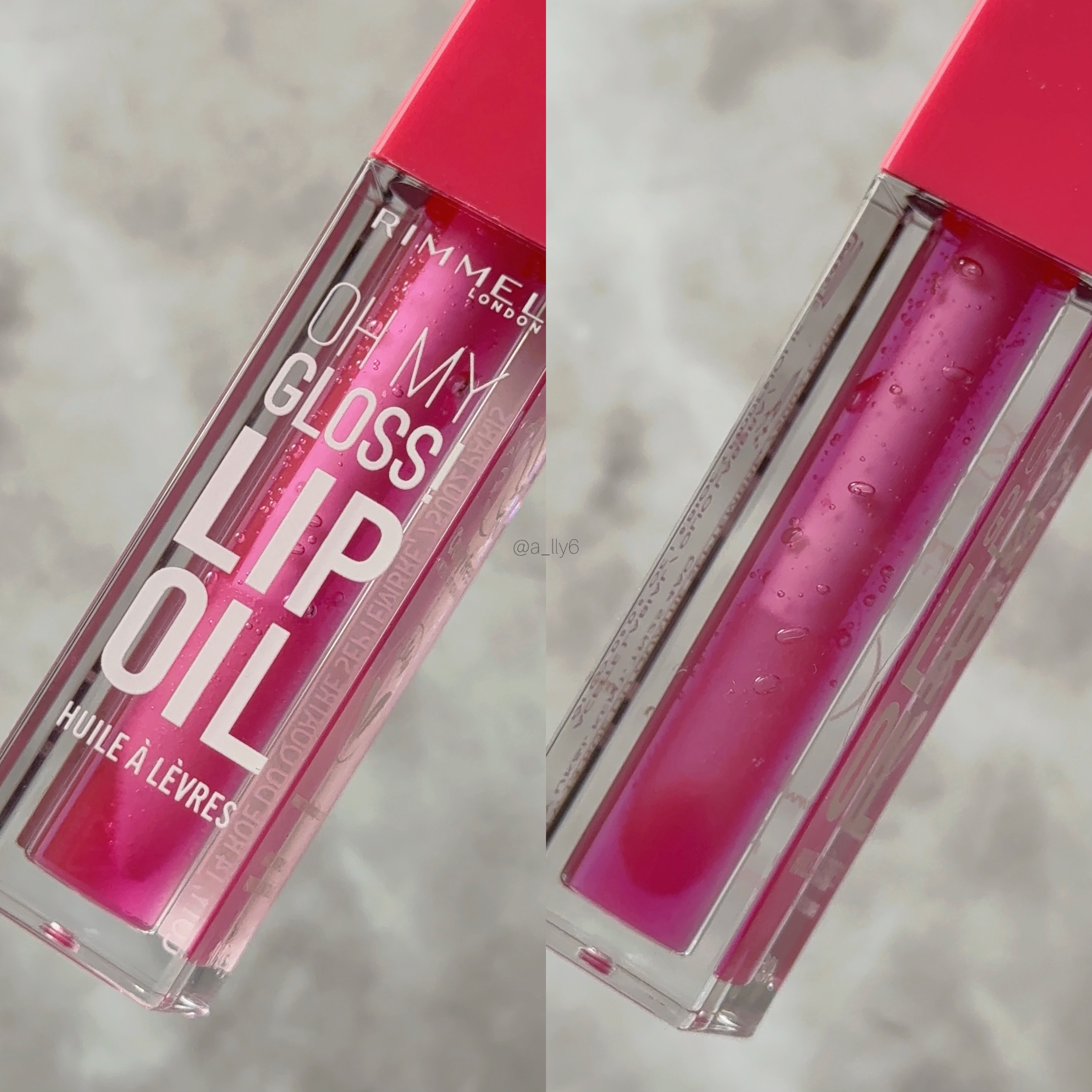 オーマイグロス リップオイル/リンメル ロンドン/リップグロスを使ったクチコミ（2枚目）