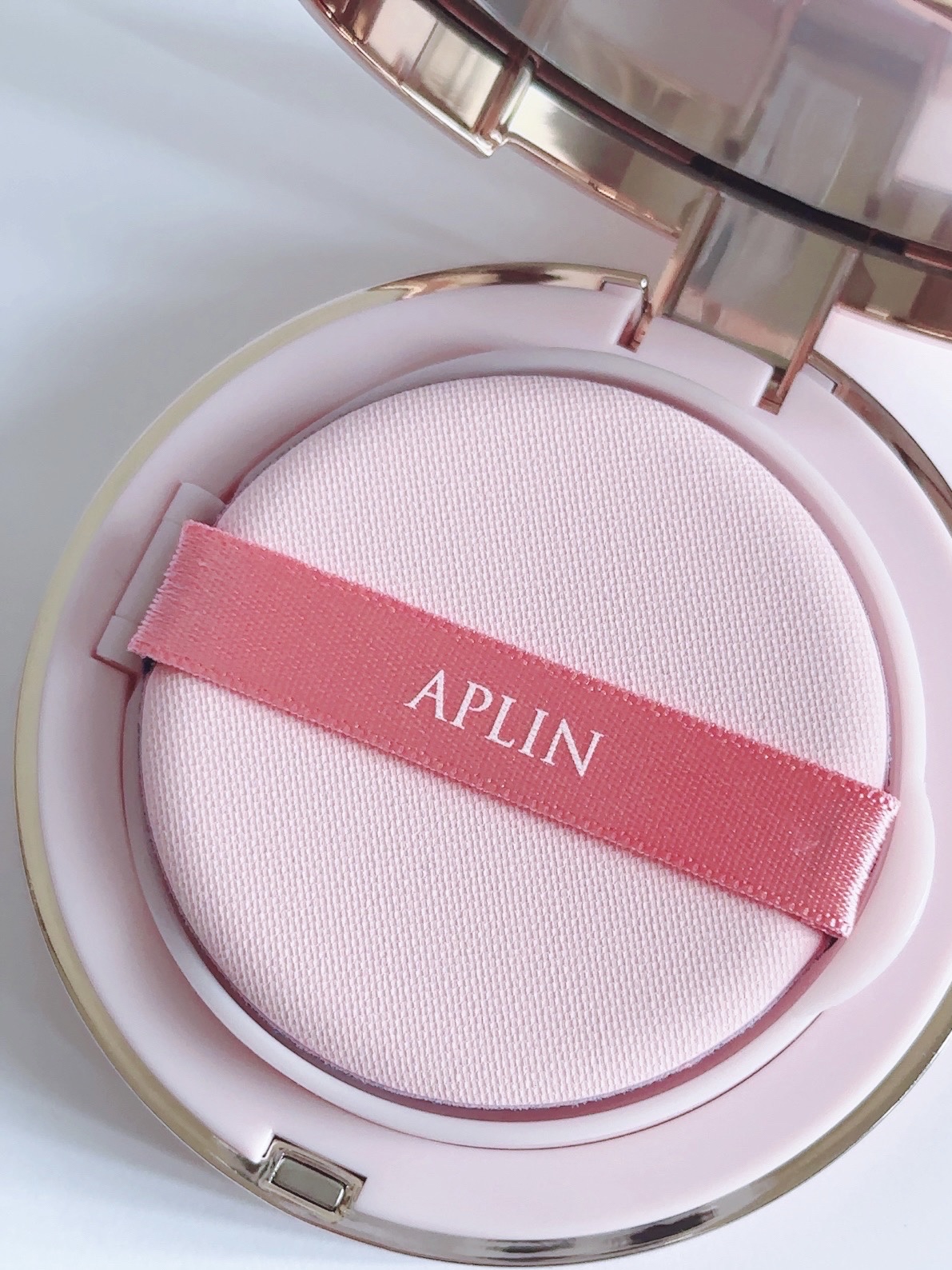 ピンクティーツリーカバーアップグロウクッション/APLIN/クッションファンデーションを使ったクチコミ（3枚目）