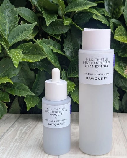 ミルクシスルブライトニングスパ アンプル/RAWQUEST/美容液を使ったクチコミ(4枚目)