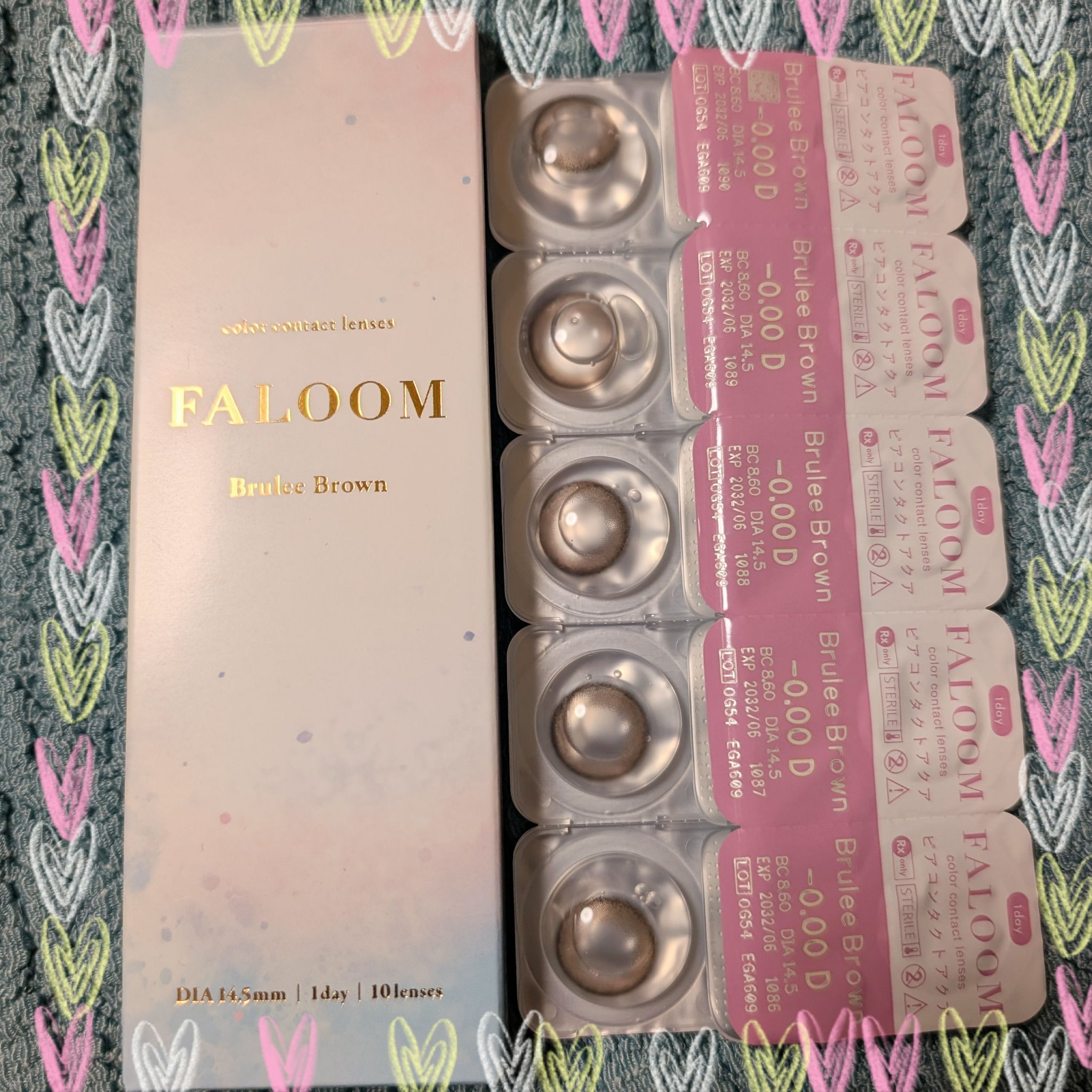 FALOOM 1DAY/FALOOM/ワンデー（１DAY）カラコンを使ったクチコミ（1枚目）