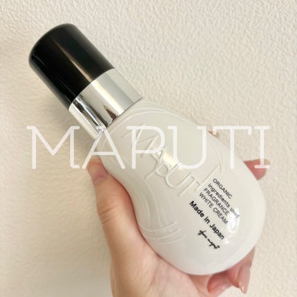 オーガニックフレグランスホワイトクリーム/MAPUTI/デリケートゾーンケアを使ったクチコミ(1枚目)