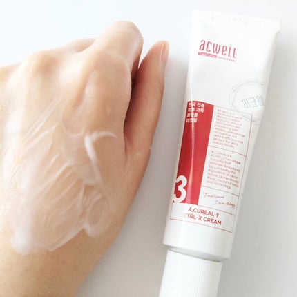 アキュリアルナインコントロールエックスクリーム/ACWELL/フェイスクリームを使ったクチコミ(4枚目)