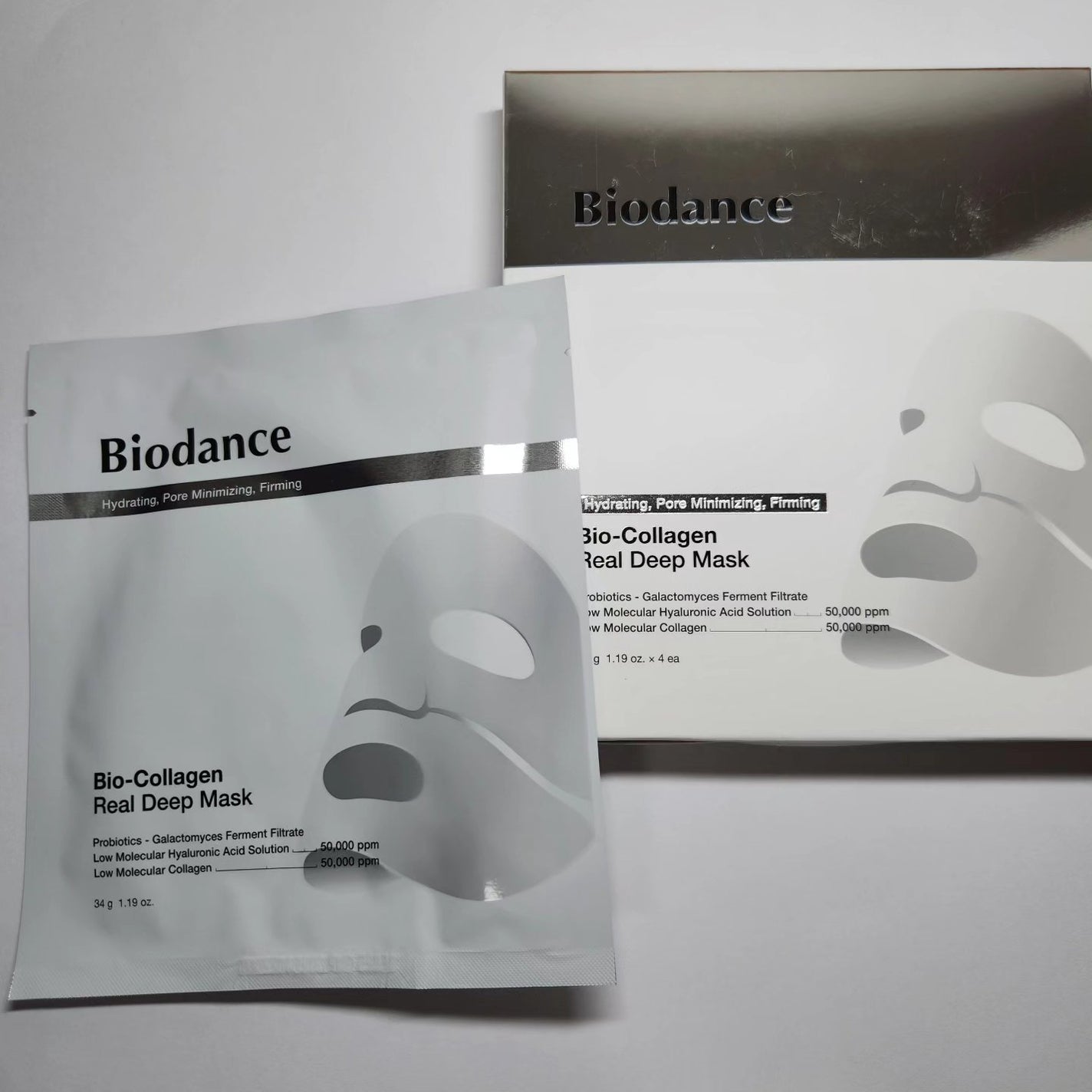 mochi.フォロバ on LIPS 「🤍Biodanceバイオコラーゲンリアルディープマスク1箱4枚..」(1枚目)