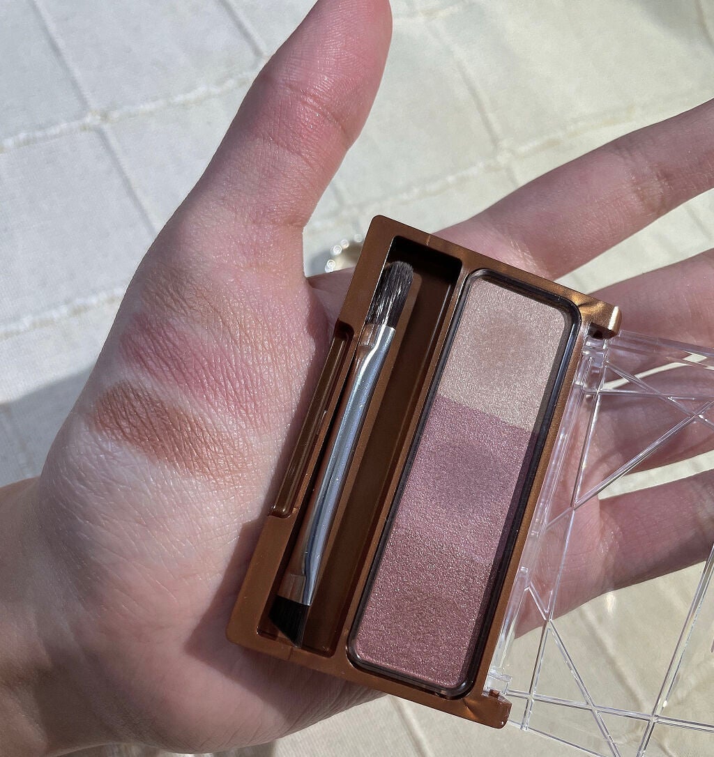 ノーズ&アイブロウパウダー/CEZANNE/パウダーアイブロウを使ったクチコミ(3枚目)