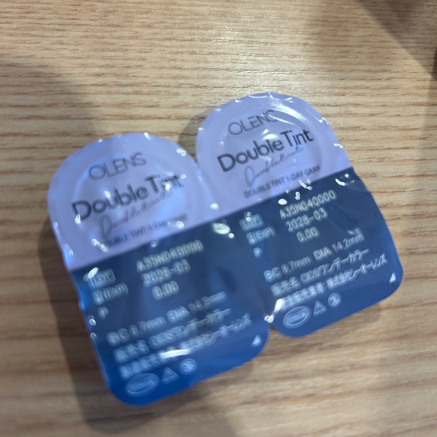 Double Tint 1day/OLENS/カラーコンタクトレンズを使ったクチコミ(2枚目)