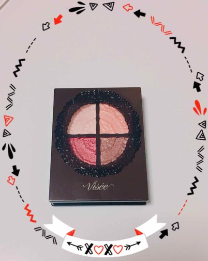 グロッシーリッチ アイズ/Visée/アイシャドウパレットを使ったクチコミ(1枚目)