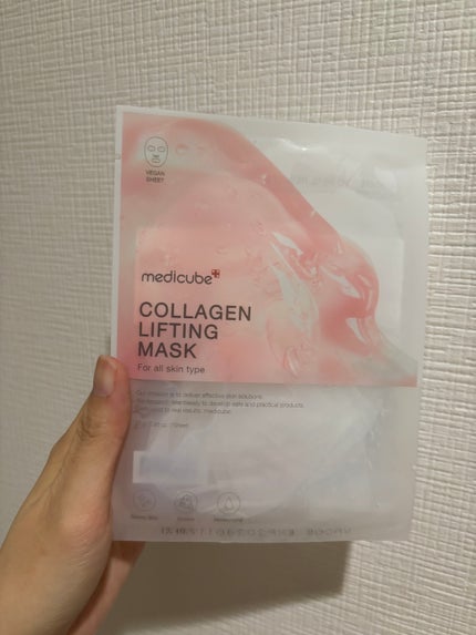 もち肌コラーゲンリフティングマスク/MEDICUBE/シートマスク・パックを使ったクチコミ(3枚目)