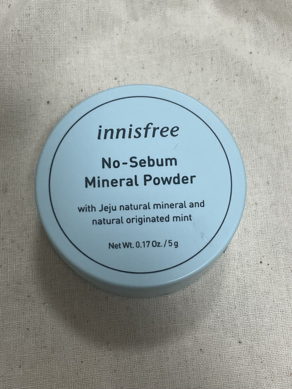 ノーセバム ミネラルパウダー/innisfree/ルースパウダーを使ったクチコミ（1枚目）