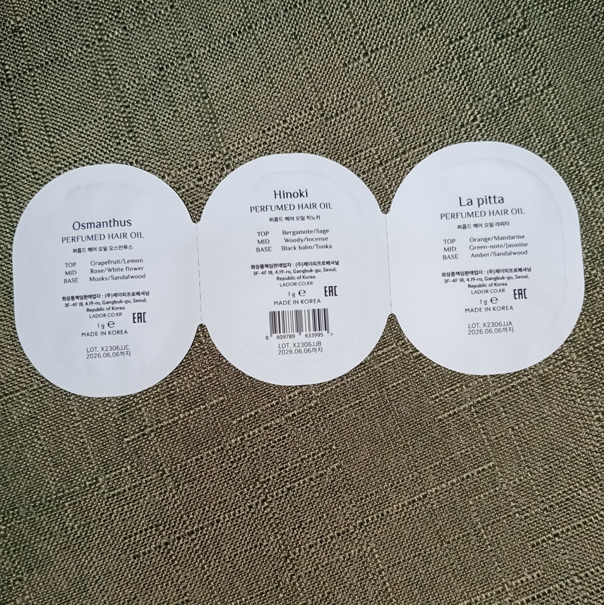 パフュームヘアオイル ラピタ/La'dor/ヘアオイルを使ったクチコミ（3枚目）