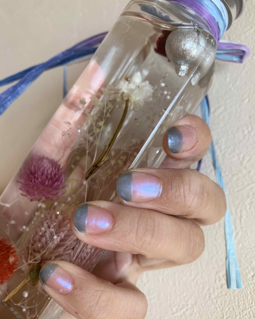 AC ネイルエナメル M 130 ギャラクシーブルー/AC MAKEUP/マニキュアを使ったクチコミ（1枚目）