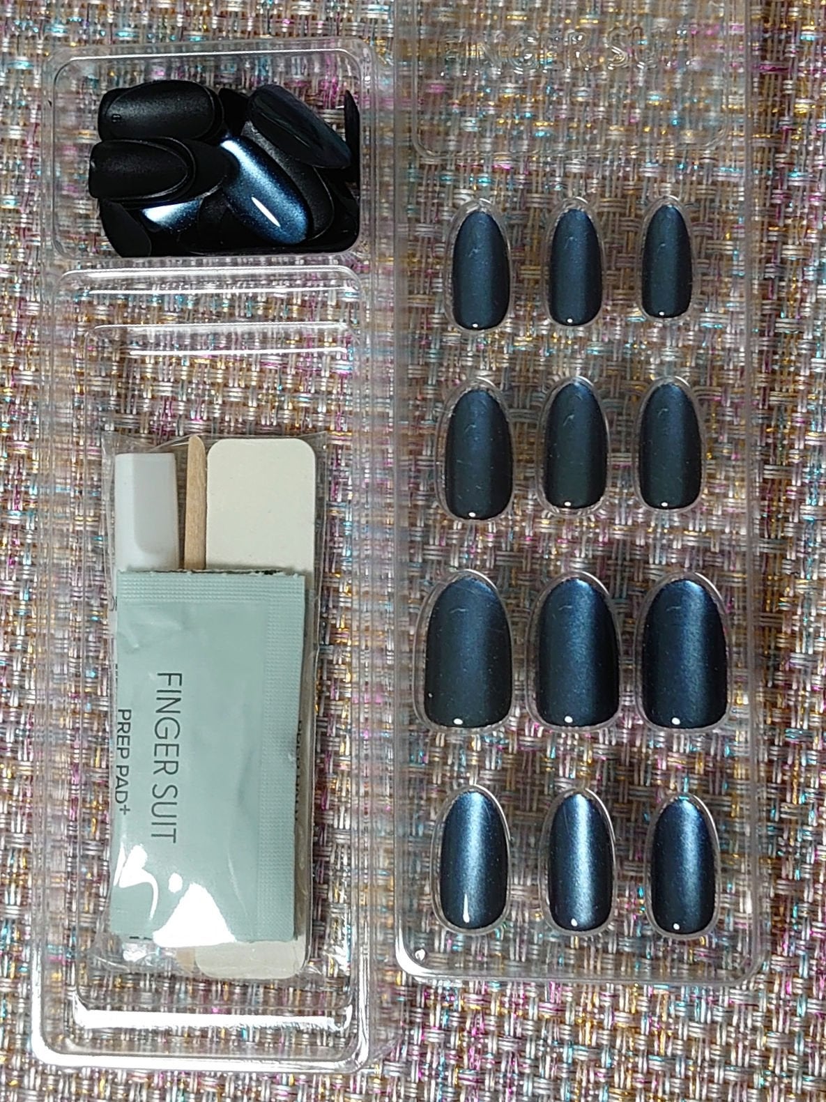 ネイルチップ(グルータイプ)/FINGER SUIT/ネイルチップ・パーツを使ったクチコミ(2枚目)