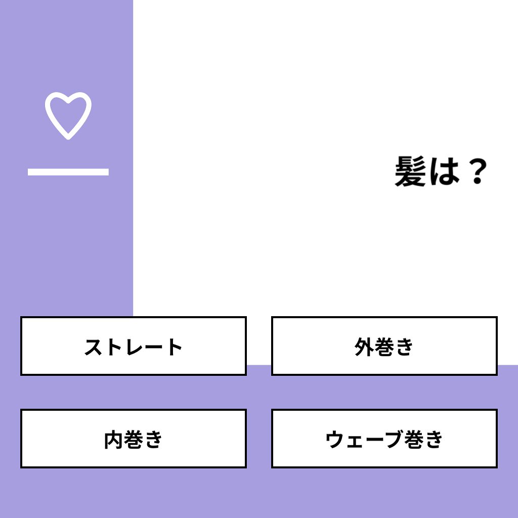 shino on LIPS 「【質問】髪は?【回答】・ストレート:14.3%・外巻き:28...」(1枚目)