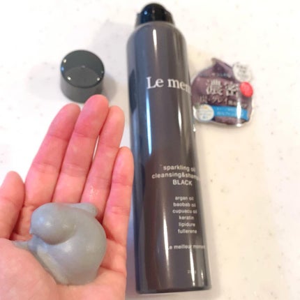 ルメント スパークリングオイル クレンジング&シャンプー/Le ment/市販シャンプーを使ったクチコミ(3枚目)