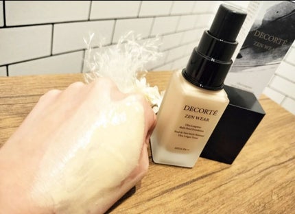 ゼン ウェア フルイド/DECORTÉ/リキッドファンデーションを使ったクチコミ(3枚目)