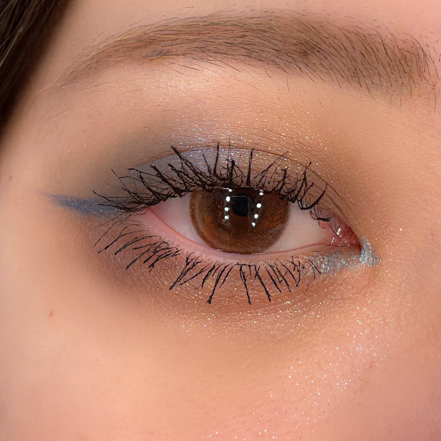 space age highlighter/Kaleidos Makeup/パウダーハイライトを使ったクチコミ(3枚目)