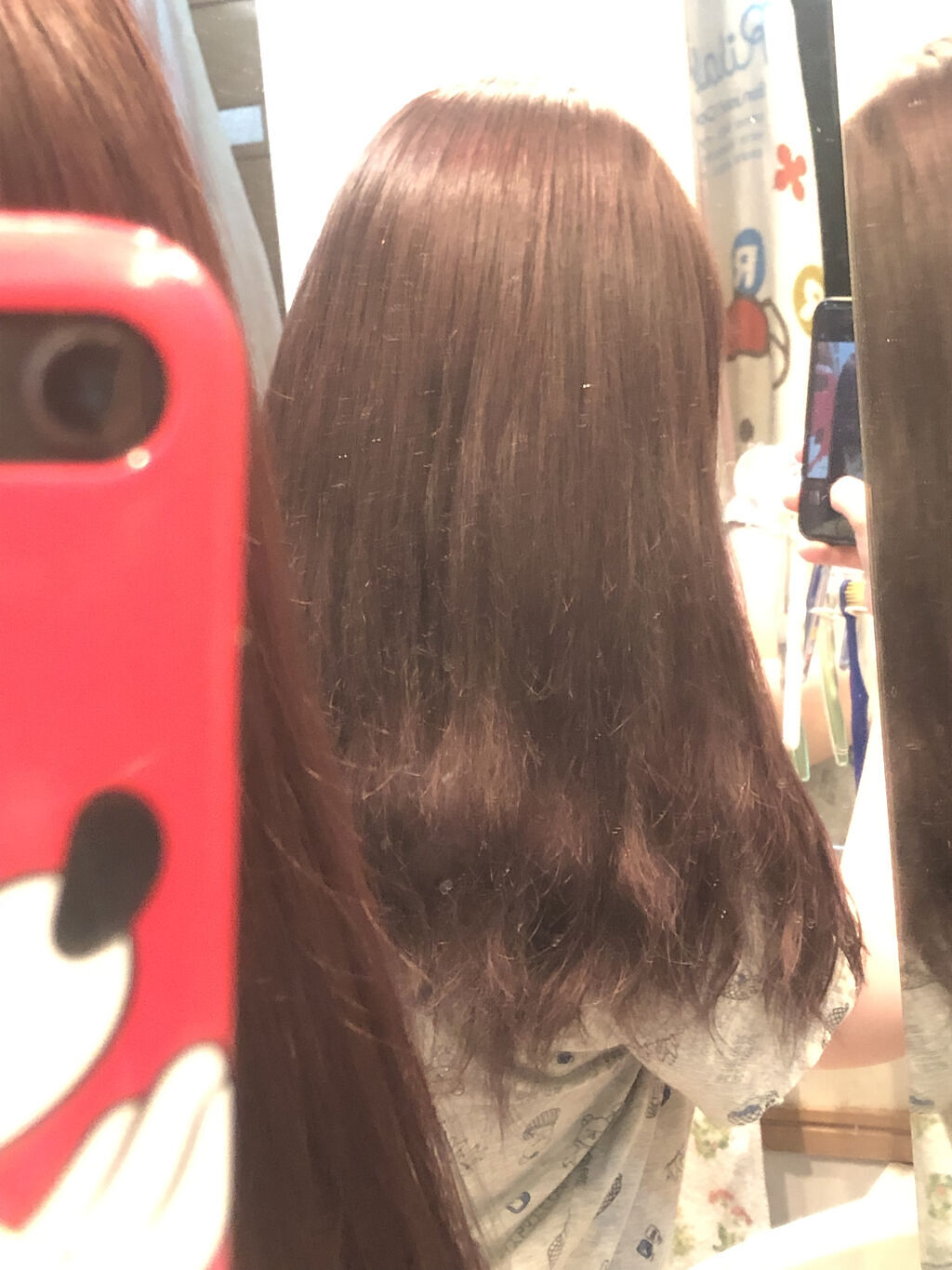 カラーリングミルク【旧】 憧れラベンダー/パルティ/ヘアカラーを使ったクチコミ（3枚目）