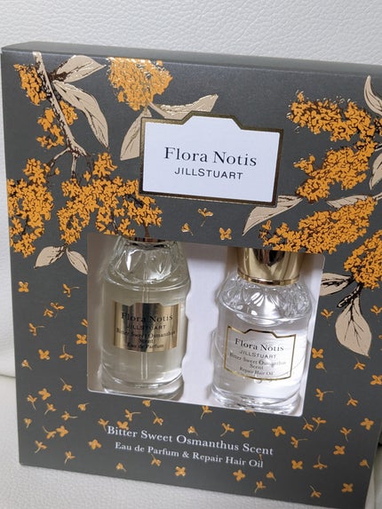 ビタースウィートオスマンサス オードパルファン & リペアヘアオイル/Flora Notis JILL STUART/その他キットセットを使ったクチコミ(1枚目)