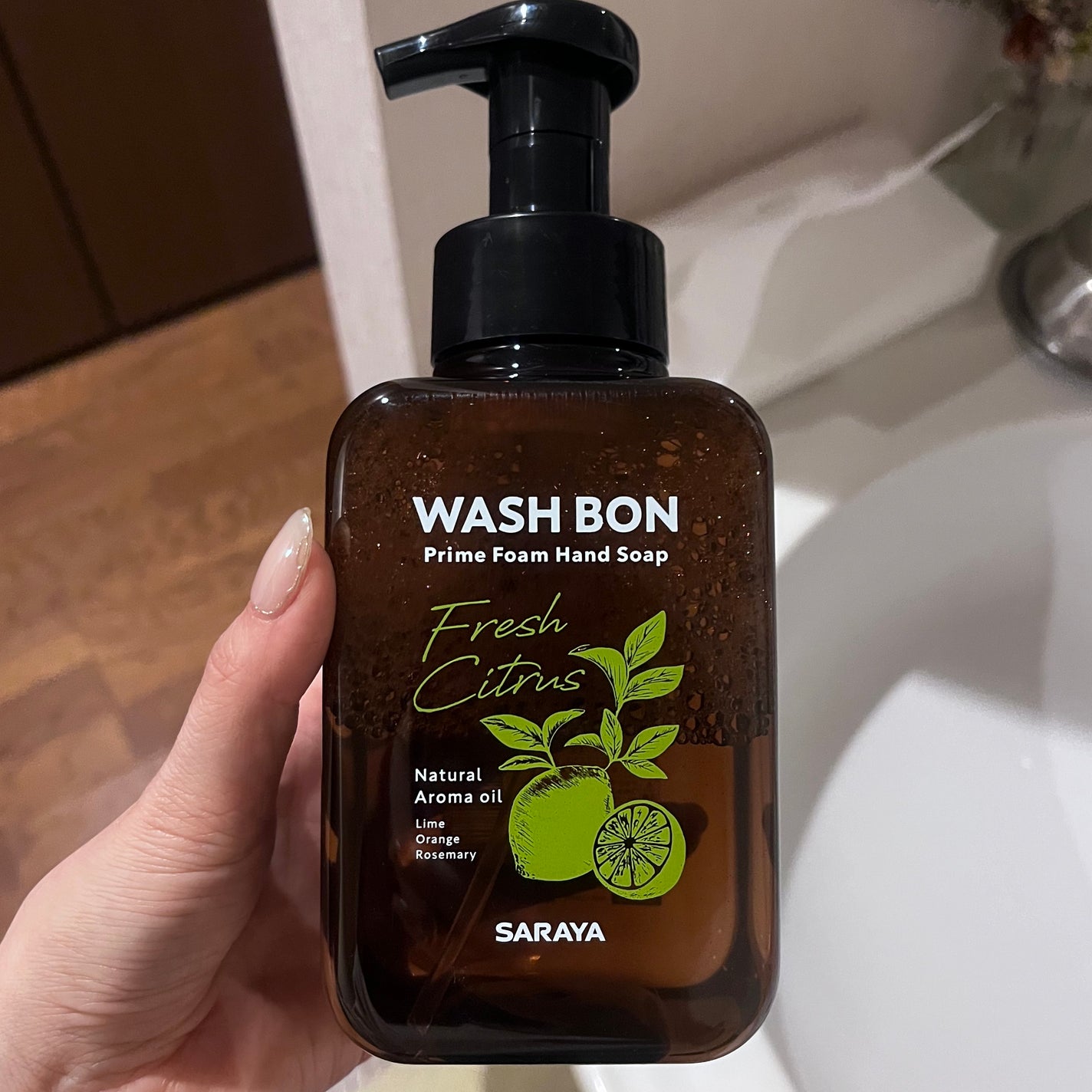 プライムフォーム フレッシュシトラス/ウォシュボン/ハンドソープを使ったクチコミ(1枚目)