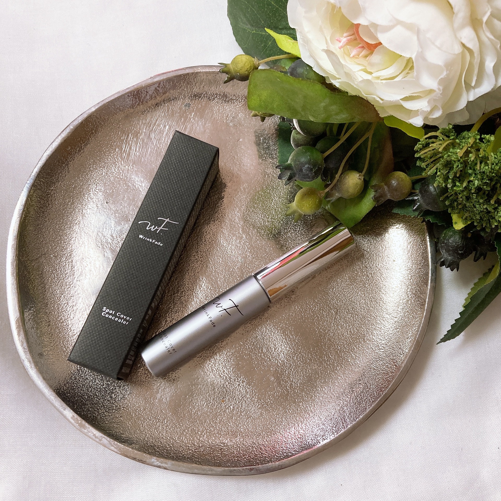 スポットカバーコンシーラー/WrinkFade/リキッドコンシーラーを使ったクチコミ（1枚目）