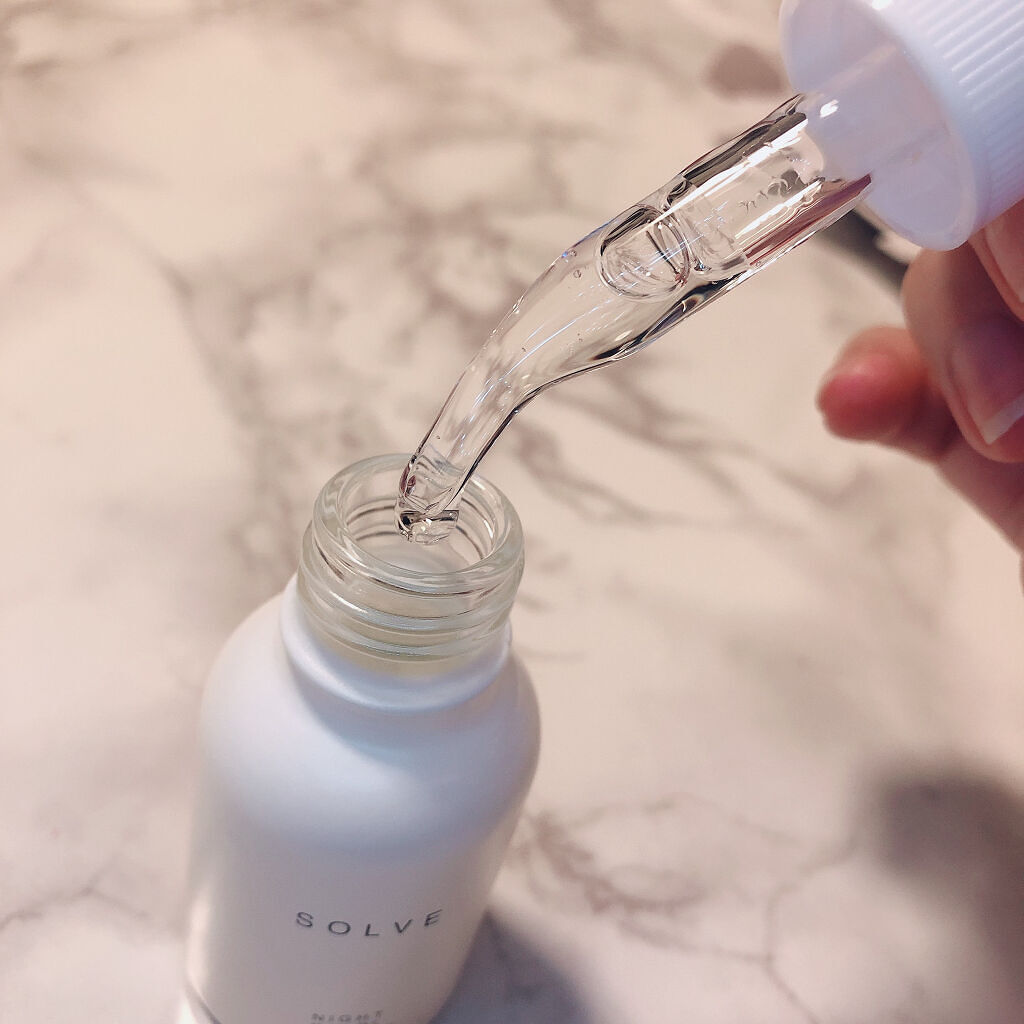 ナイトパールエッセンス/SOLVE/美容液を使ったクチコミ（2枚目）