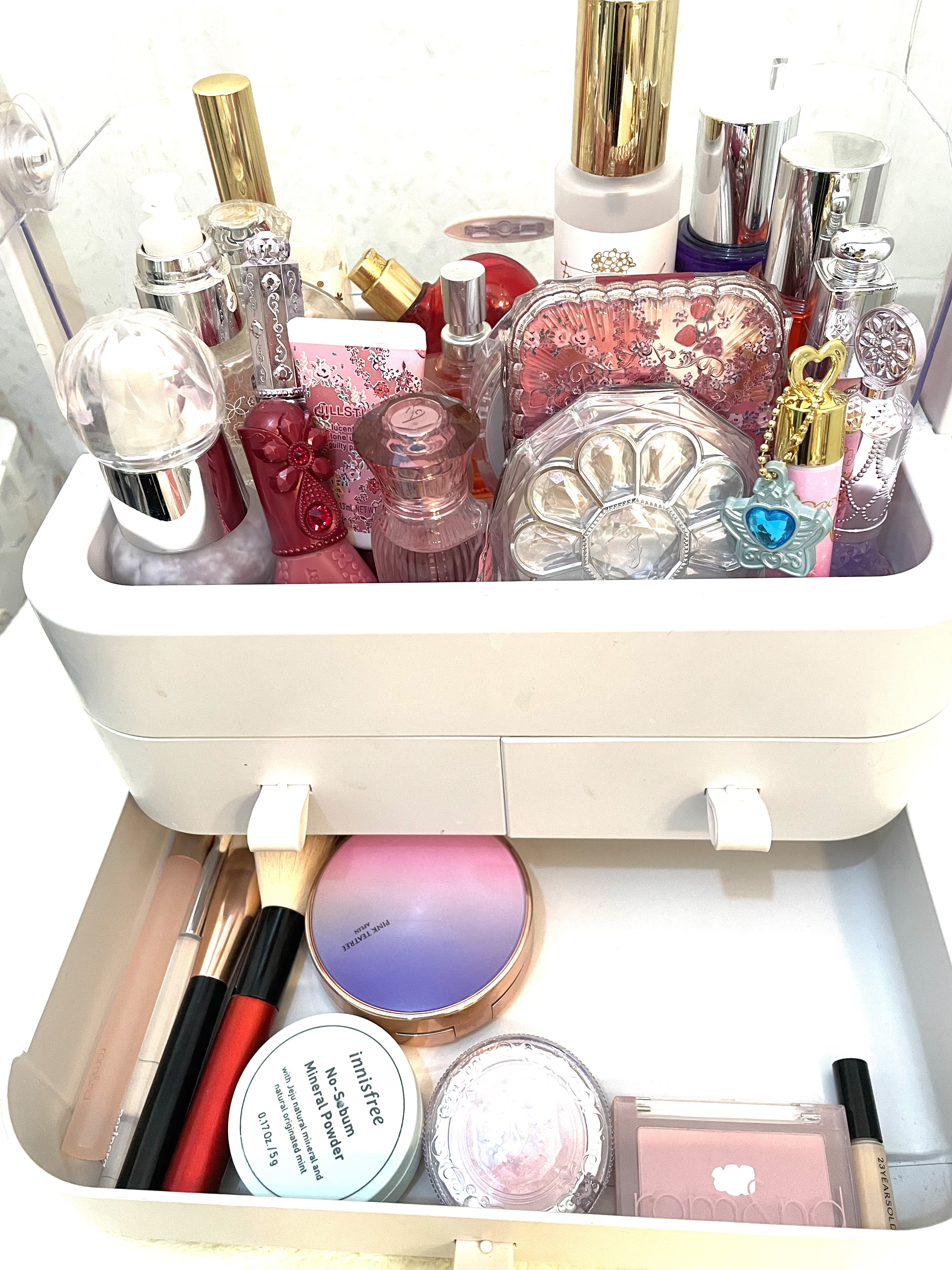 ジルスチュアート ブルームドロップ リップ＆チーク シフォン/JILL STUART/リキッドチークを使ったクチコミ（2枚目）