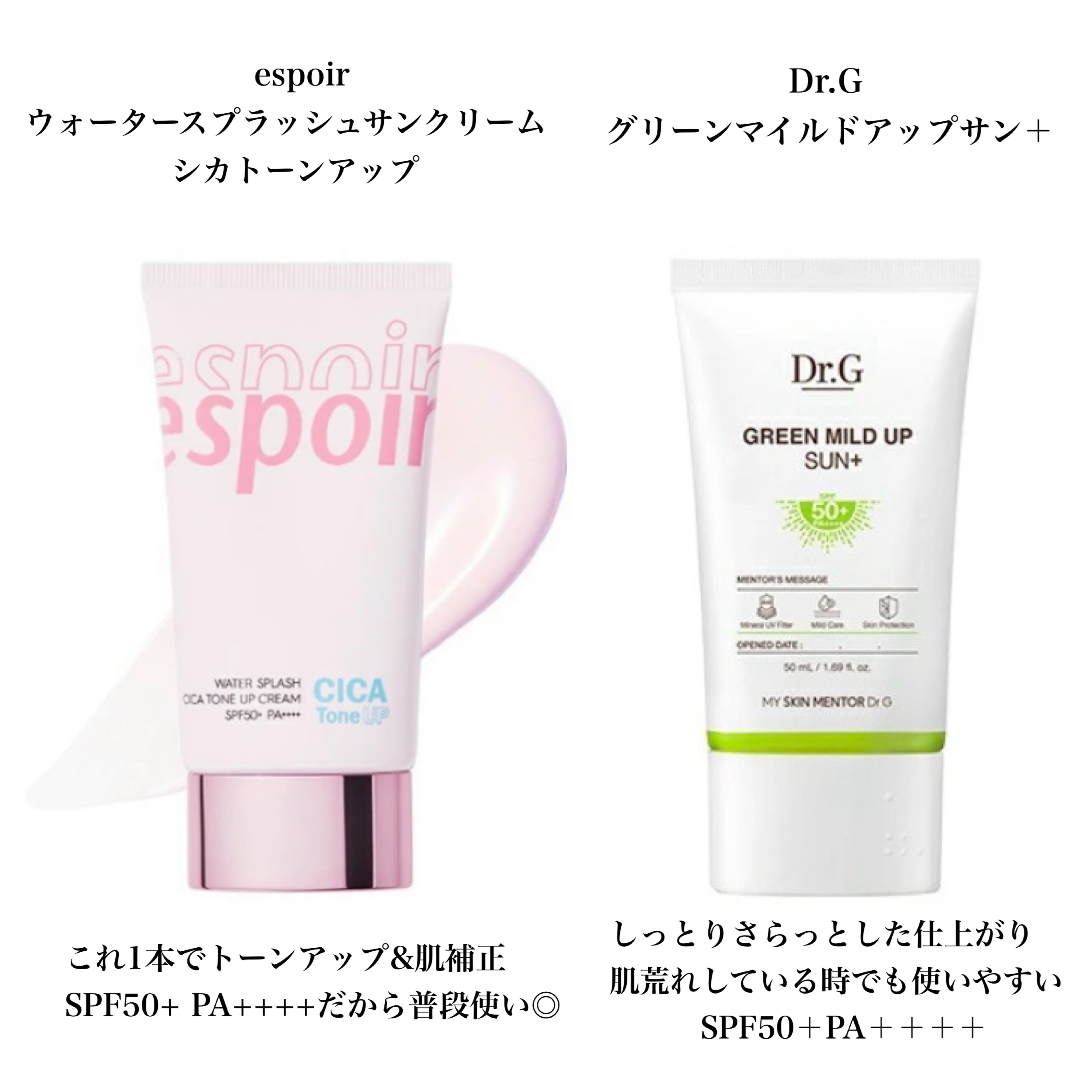 モイスチャージェル/スキンアクア/日焼け止めジェルを使ったクチコミ（2枚目）