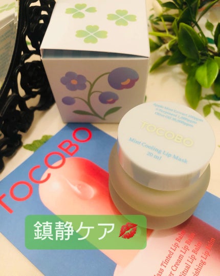 ミントクーリングリップマスク/TOCOBO/リップマスクを使ったクチコミ(1枚目)
