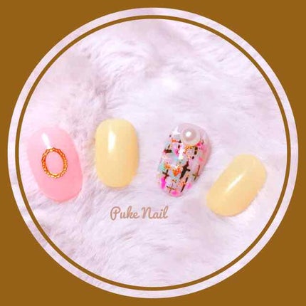 子供頃の色☆懐かしいネイルチップ/PUKE NAIL/ネイルチップ・パーツを使ったクチコミ(1枚目)