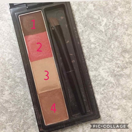 リシェ カラーリング アイブロウパウダー/Visée/パウダーアイブロウを使ったクチコミ(2枚目)